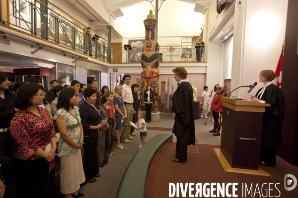 Ceremonie de citoyennete canadienne