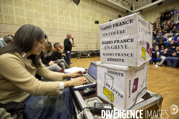 8e jour de greve a radio france