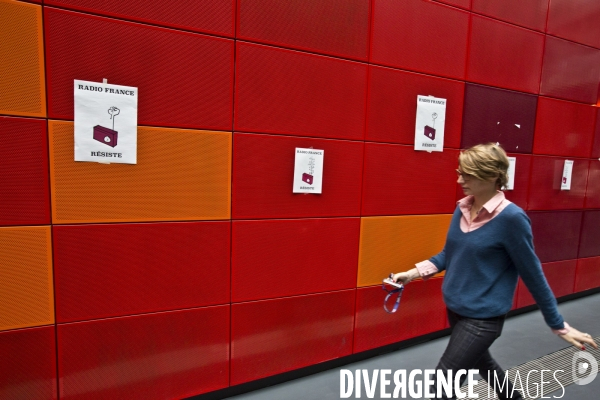 8e jour de greve a radio france