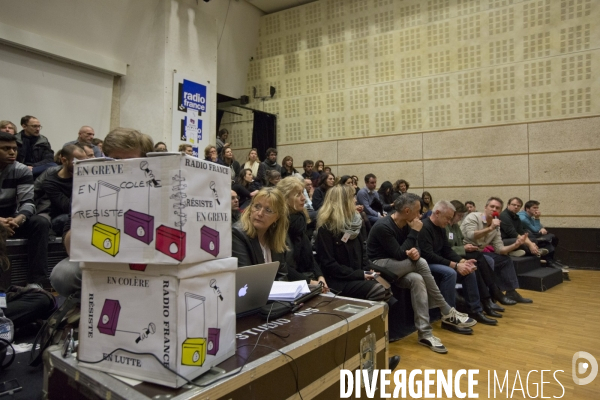 8e jour de greve a radio france