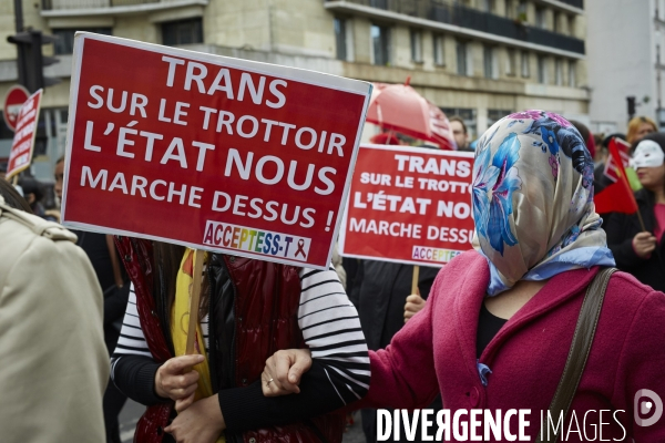 Manifestation du strass contre la pénalisation du racolage