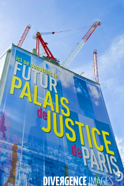 Illustration Mars 2015. Chantier du Palais de Justice