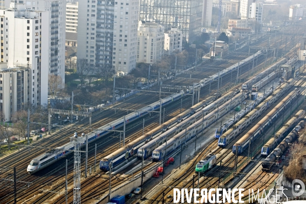 Illustration Mars 2015. Vue aerienne de Paris