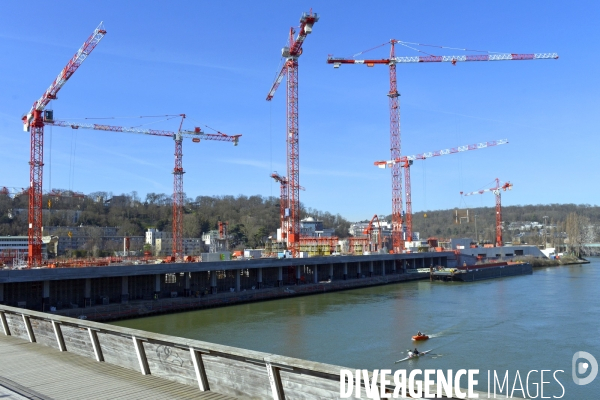 Illustration Mars 2015. Chantier de la Cite musicale.