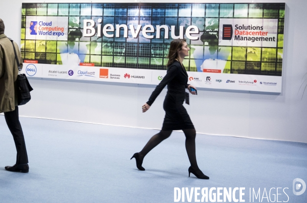 Cloud Computing World Expo, le salon du cloud et du Big Data, au CNIT à la Défense