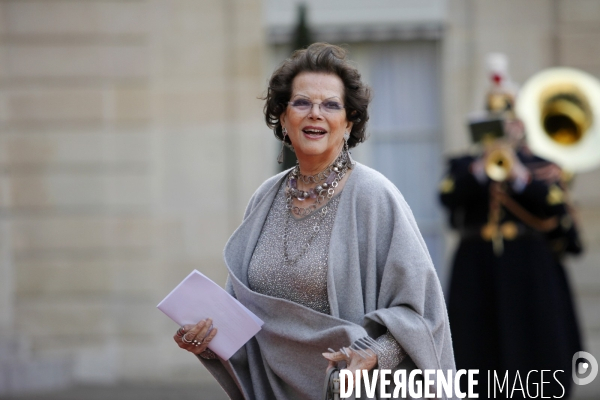 Diner d Etat en l honneur du president Tunisien Beji CAID ESSEBSI