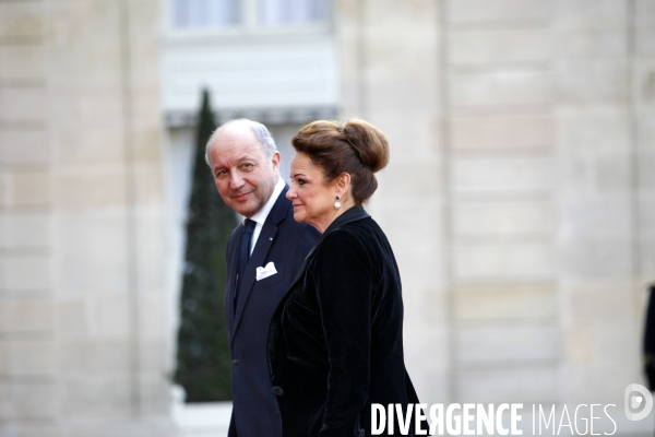 Diner d Etat en l honneur du president Tunisien Beji CAID ESSEBSI