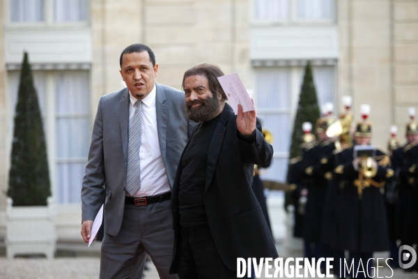 Diner d Etat en l honneur du president Tunisien Beji CAID ESSEBSI