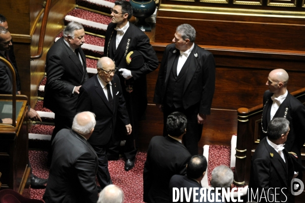 Sénat. Visite officielle du Président tunisien Béji Caid Essebsi