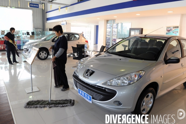 Concession PEUGEOT en CHINE