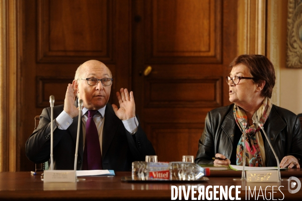 Michel SAPIN reçu par la commission des finances du Sénat