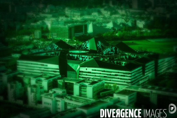 Le nouveau ministère de la Défense en construction à Balard.