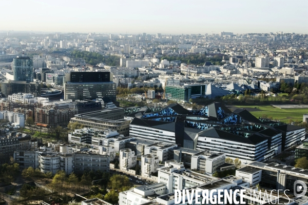 Le nouveau ministère de la Défense en construction à Balard.