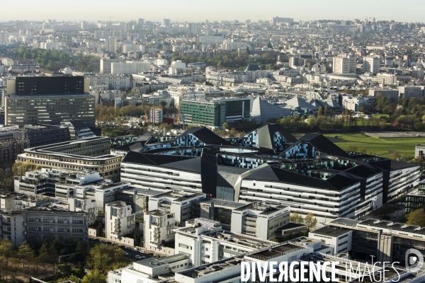 Le nouveau ministère de la Défense en construction à Balard.