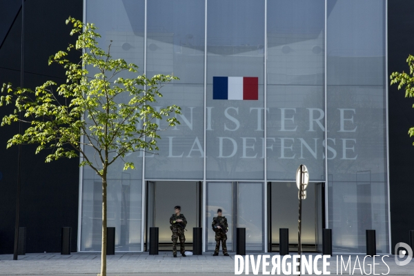 Le nouveau ministère de la Défense en construction à Balard.