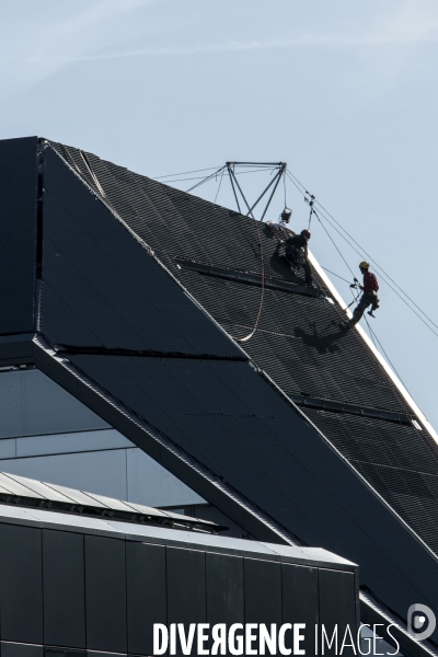 Le nouveau ministère de la Défense en construction à Balard.