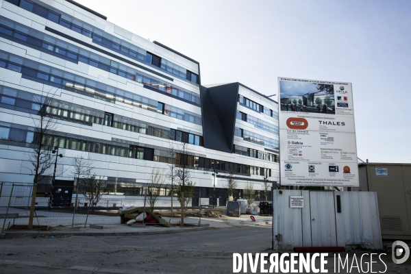 Le nouveau ministère de la Défense en construction à Balard.