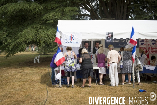 Nicolas Sarkozy à la fête de la Violette