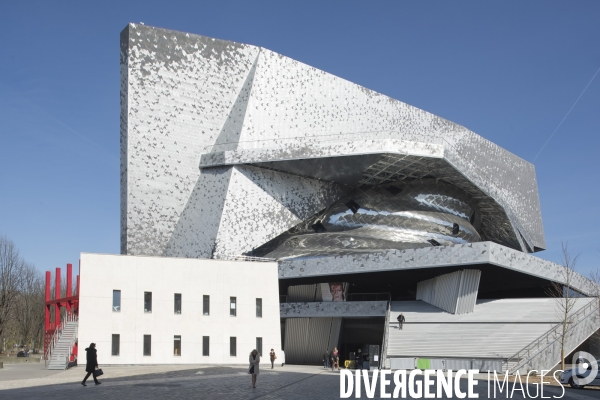 La Philharmonie de Paris, conçue par l architecte Jean Nouvel, mars 2015.