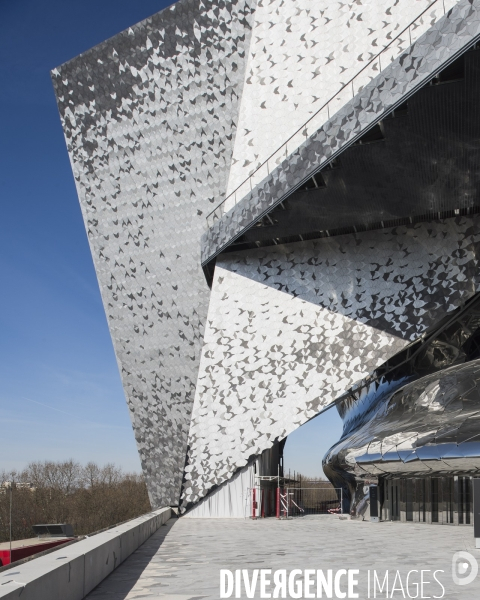 La Philharmonie de Paris, conçue par l architecte Jean Nouvel, mars 2015.