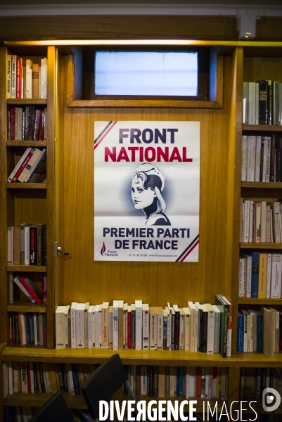 Reunion du front national de la jeunesse dans les locaux du fnj.