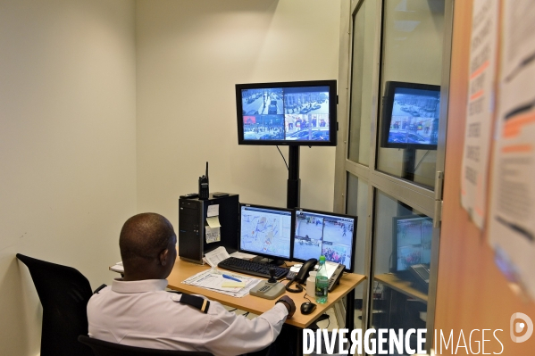 Le poste de police de la gare du nord