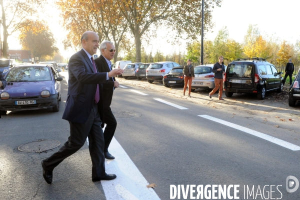 Alain Juppé et Nicolas Sarkozy