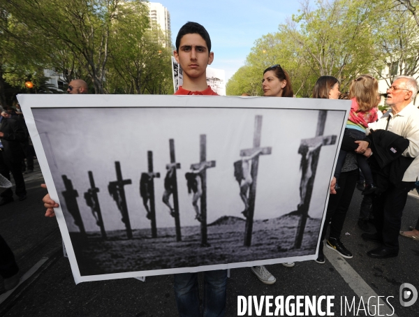 100 eme anniverssaire du génocide des arméniens