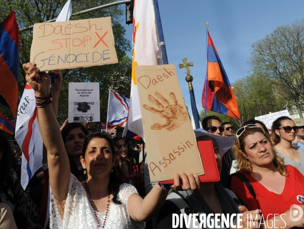 100 eme anniverssaire du génocide des arméniens