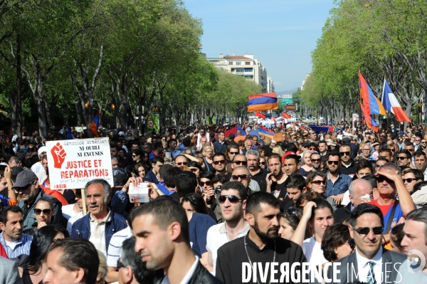 100 eme anniverssaire du génocide des arméniens