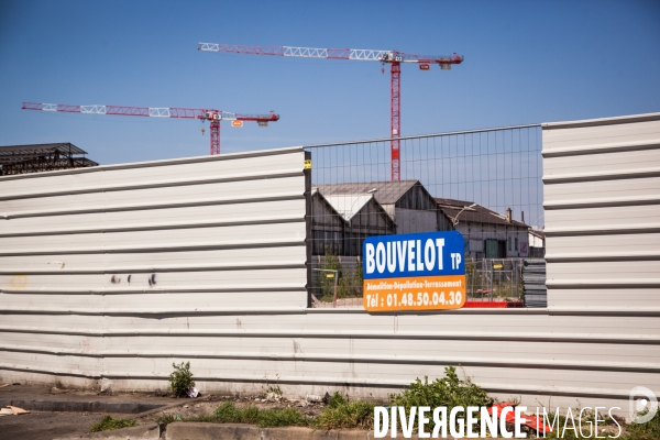 Garages de rue à Aubervilliers