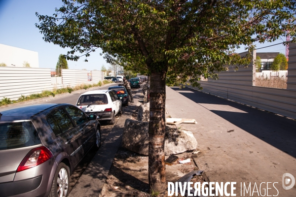 Garages de rue à Aubervilliers