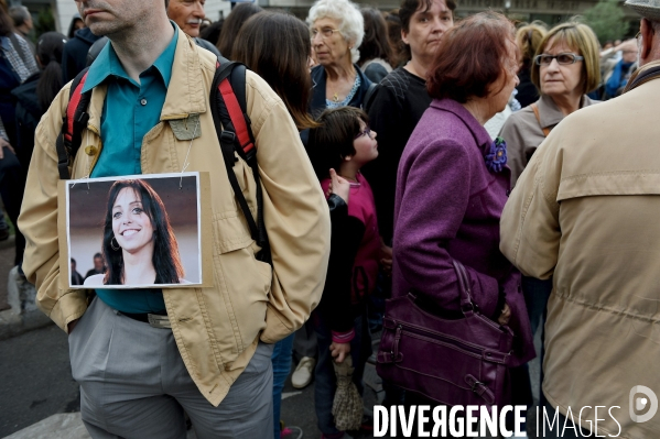 Marche silencieuse en hommage à Aurélie Châtelain