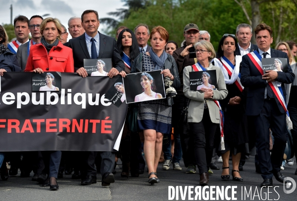 Marche silencieuse en hommage à Aurélie Châtelain