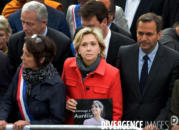 Marche silencieuse en hommage à Aurélie Châtelain