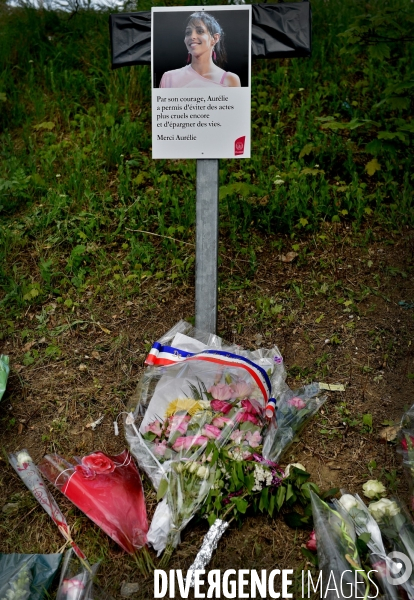 Marche silencieuse en hommage à Aurélie Châtelain