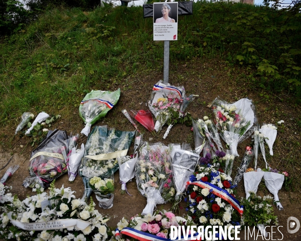 Marche silencieuse en hommage à Aurélie Châtelain