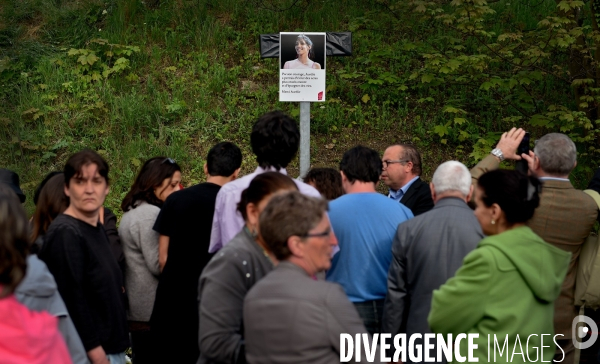 Marche silencieuse en hommage à Aurélie Châtelain