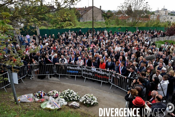 Marche silencieuse en hommage à Aurélie Châtelain