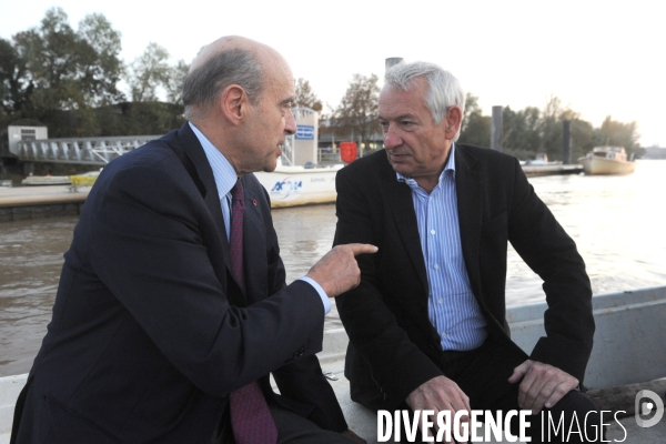 Alain JUPPE maire de Bordeaux
