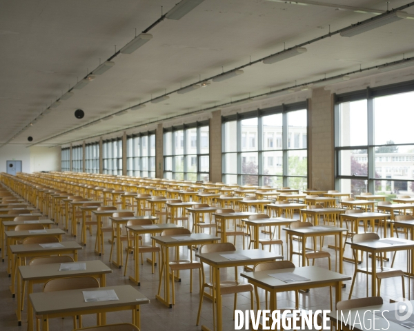 Université de Caen Basse-Normandie, la galerie vitrée