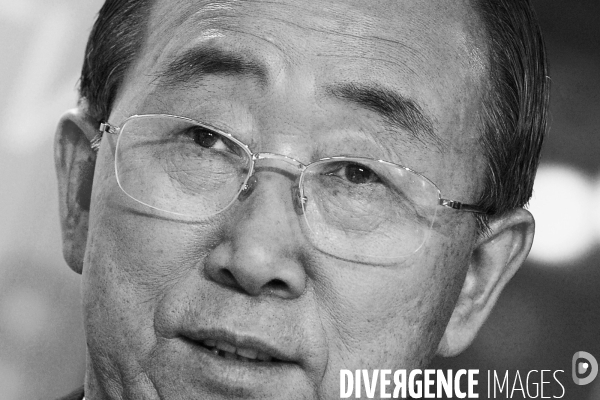 M. Ban Ki moon, secrétaire général des Nations-Unies