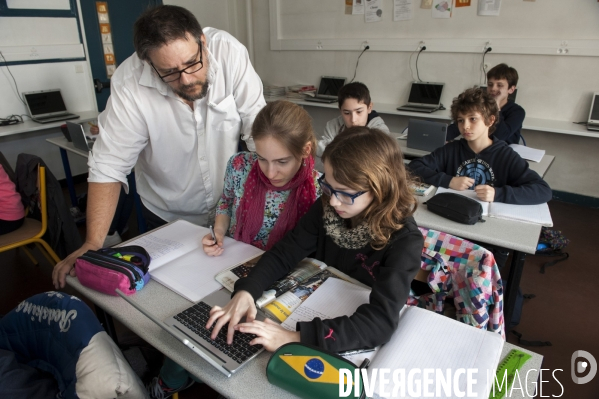 Les outlis numériques au collège