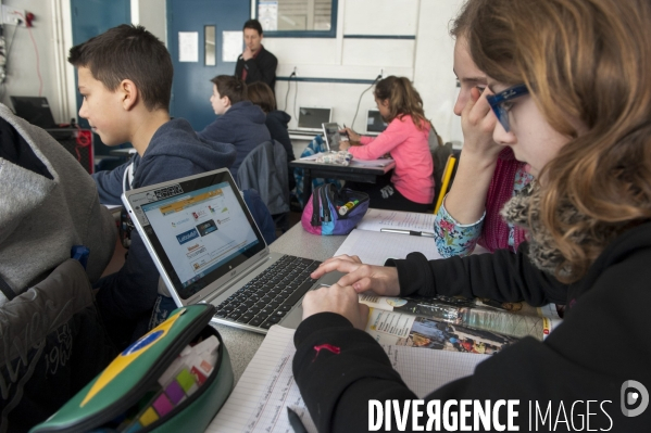 Les outlis numériques au collège
