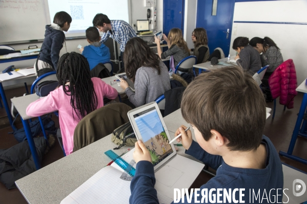 Les outlis numériques au collège