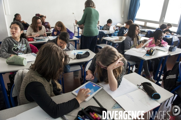 Les outlis numériques au collège