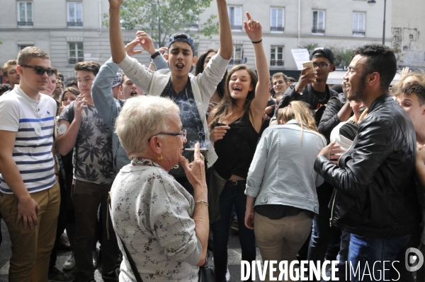 Marche mondiale pour le cannabis à Paris.