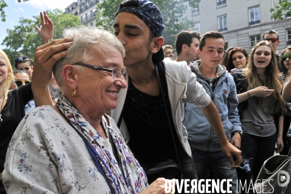 Marche mondiale pour le cannabis à Paris.