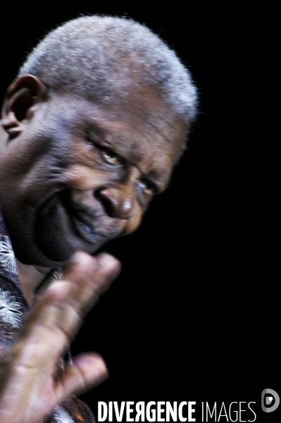 Le blues man BB King pour sa derniere tournée BB King last  tour