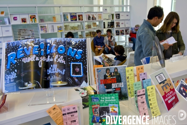 La mediatheque Francoise Sagan a Paris